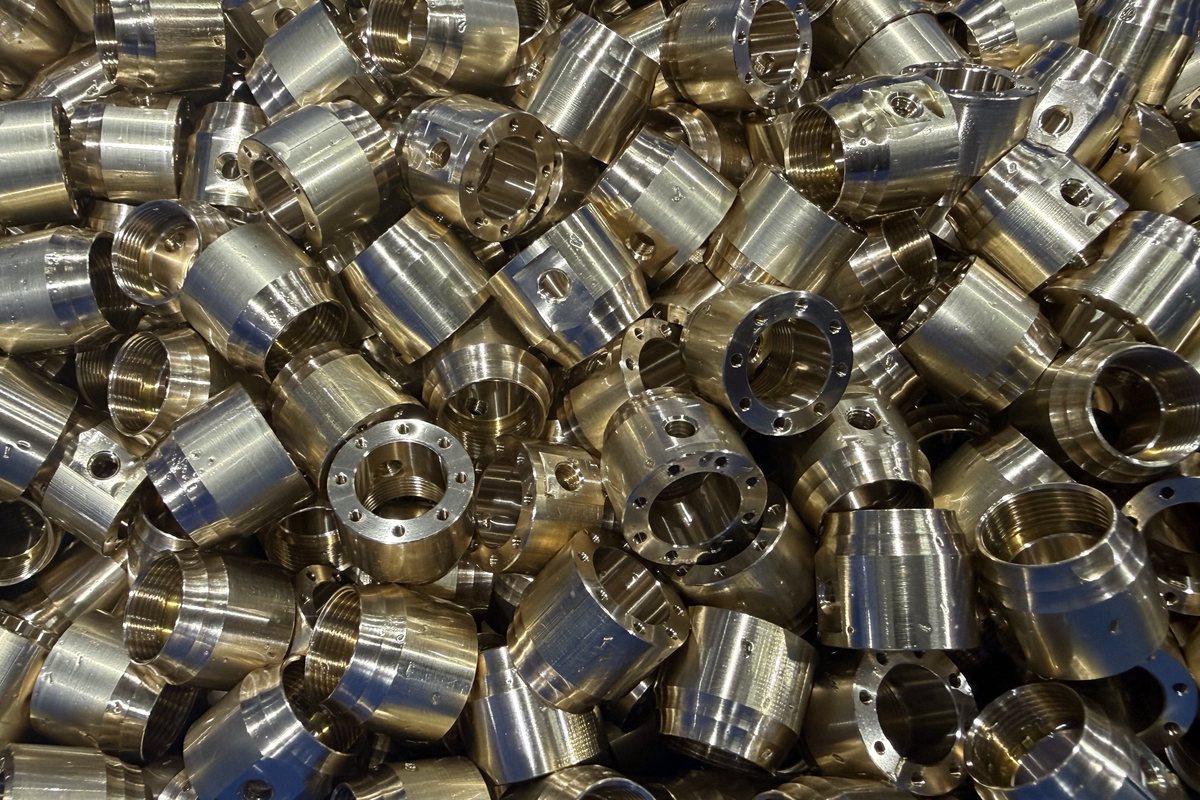 Brass precision components