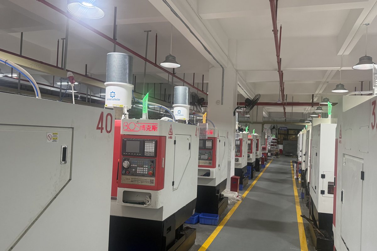 CNC machining production line